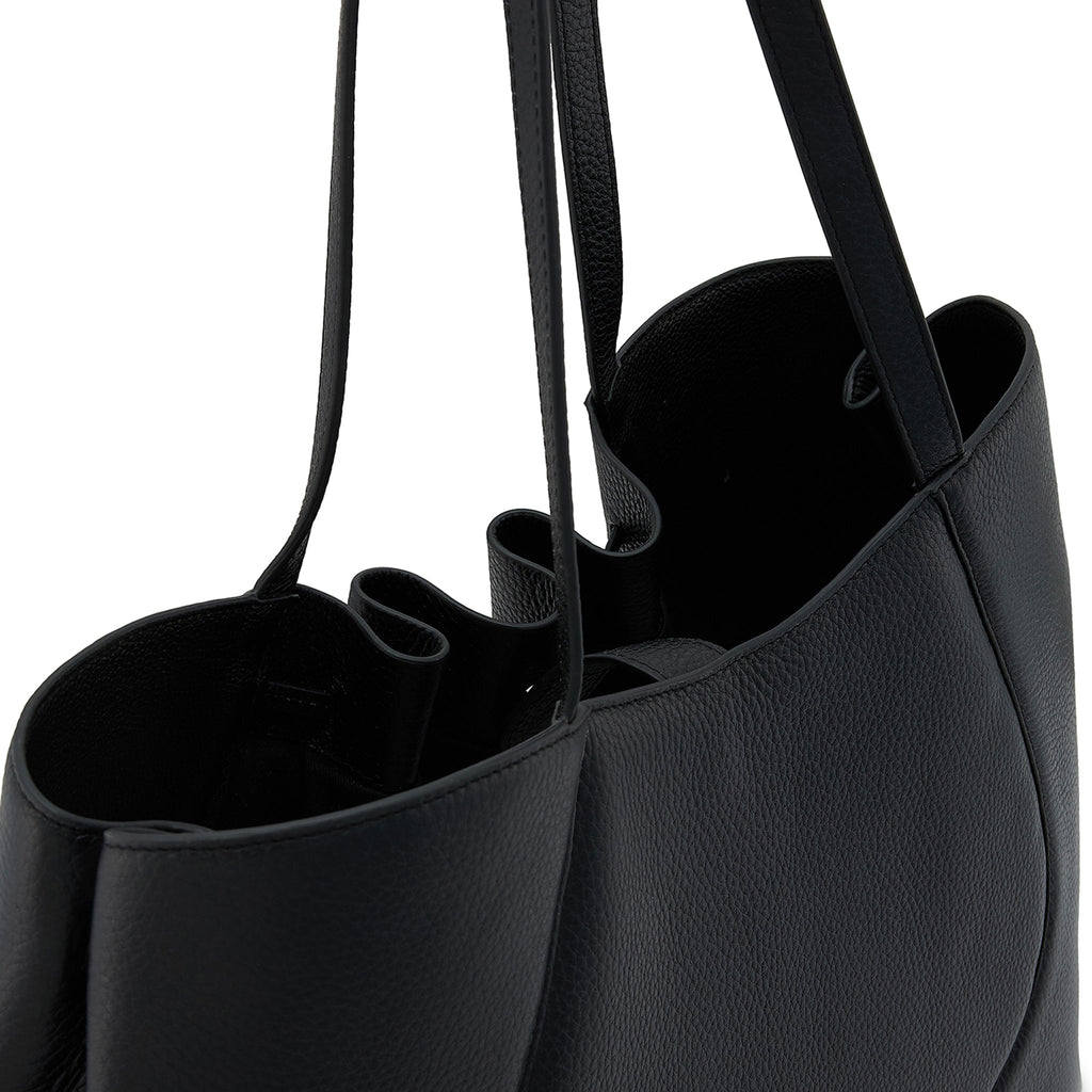 KATRINA TOTE LARGE PEBBLE BLACK