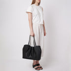 KATRINA TOTE LARGE PEBBLE BLACK