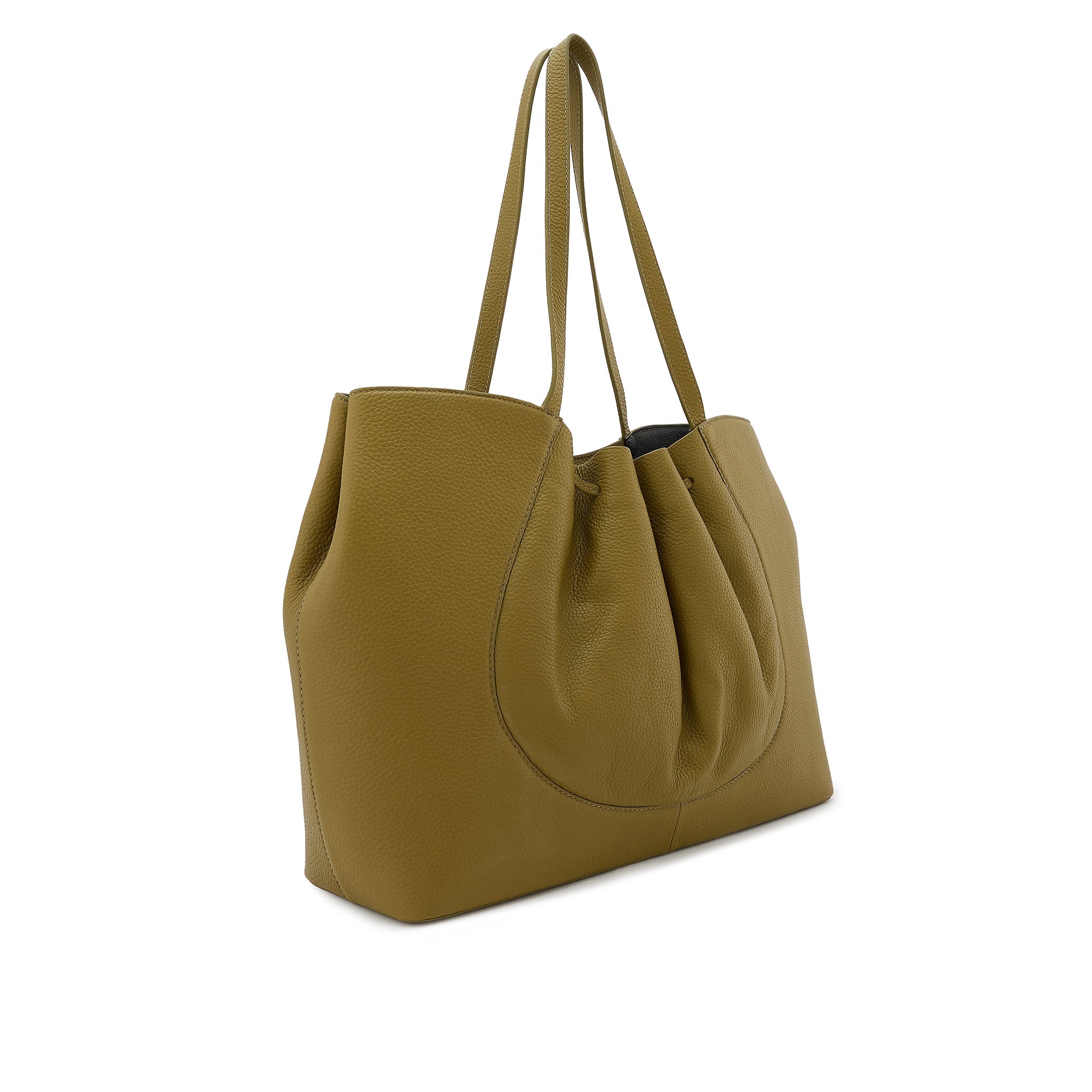 KATRINA TOTE LARGE PEBBLE OLIVE