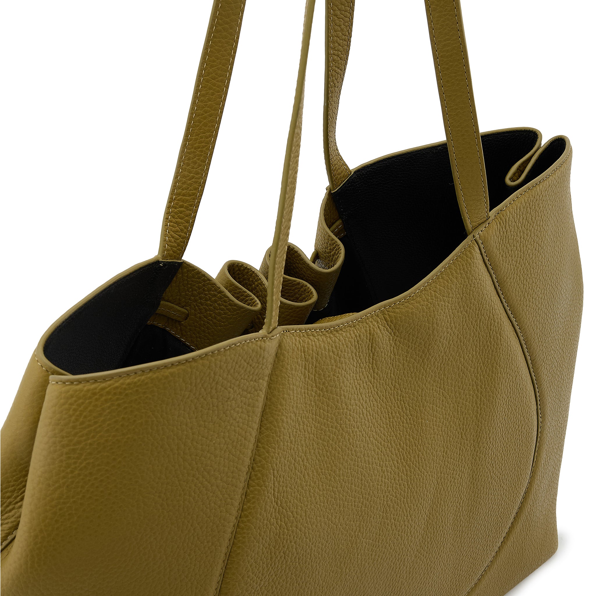 KATRINA TOTE LARGE PEBBLE OLIVE