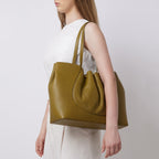 KATRINA TOTE LARGE PEBBLE OLIVE