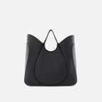 KATRINA TOTE WAVE PEBBLE BLACK