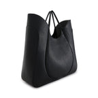 KATRINA TOTE WAVE PEBBLE BLACK