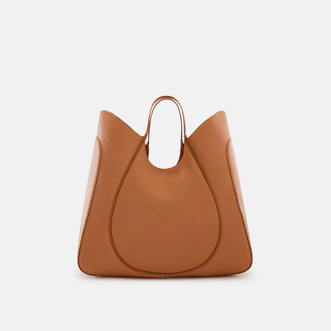 KATRINA TOTE WAVE PEBBLE CLAY Hover Image