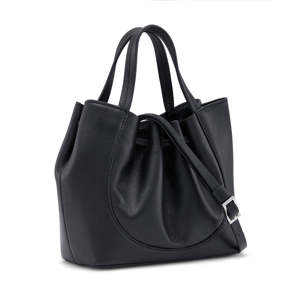 KATRINA MINI TOTE SAFFIANO BLACK