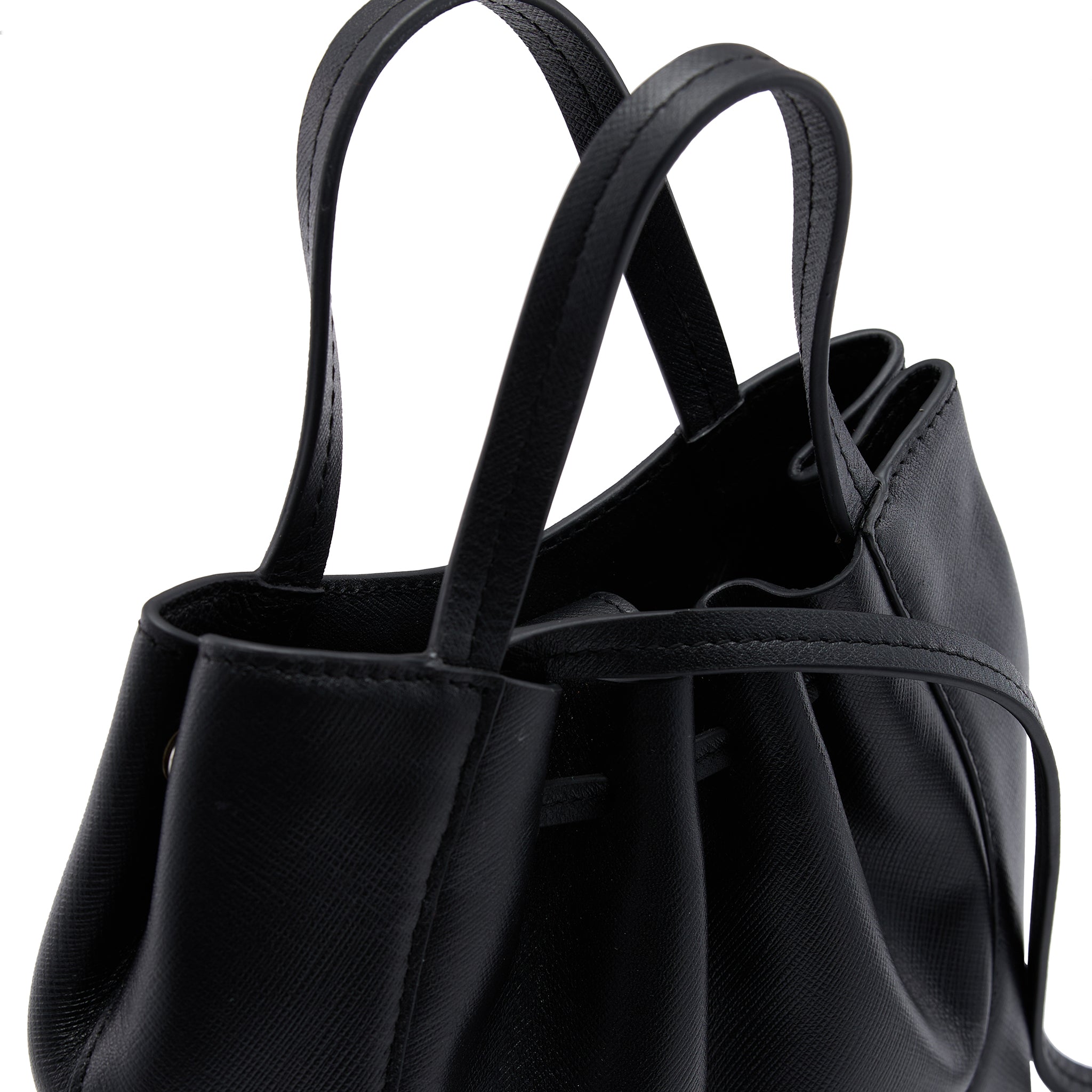 KATRINA MINI TOTE SAFFIANO BLACK