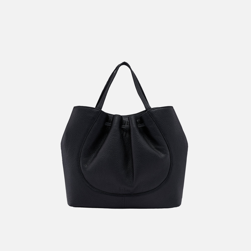 KATRINA SATCHEL PEBBLE BLACK