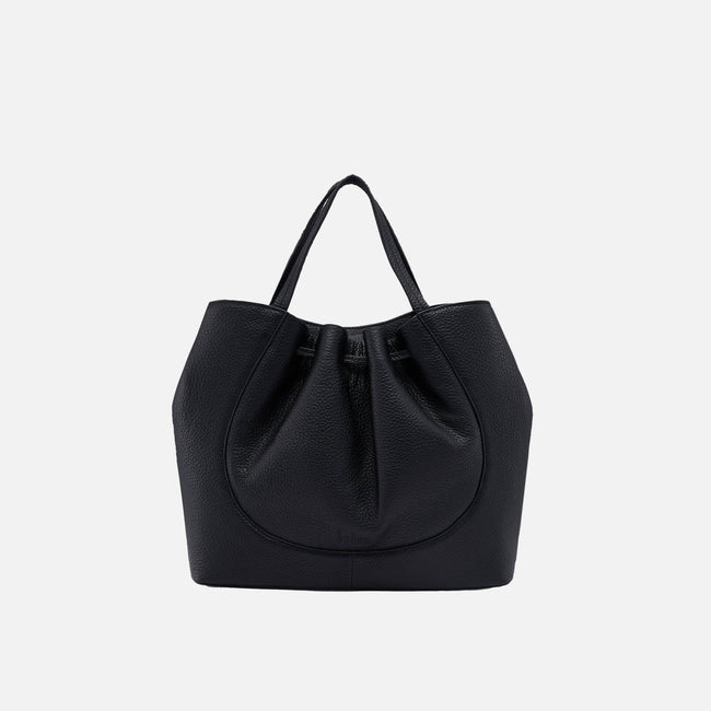 KATRINA SATCHEL PEBBLE BLACK Hover Image