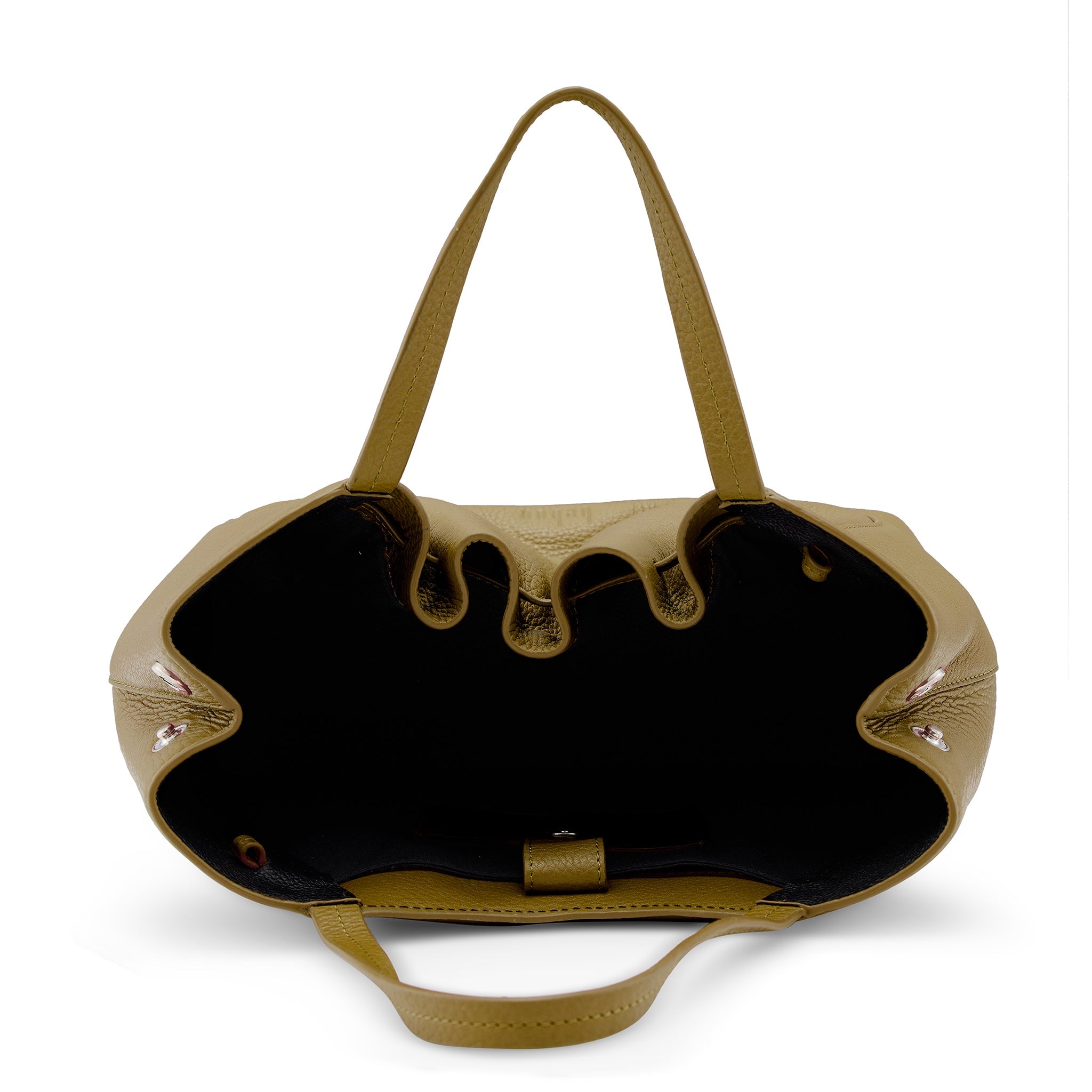 KATRINA SATCHEL PEBBLE OLIVE