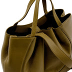 KATRINA SATCHEL PEBBLE OLIVE