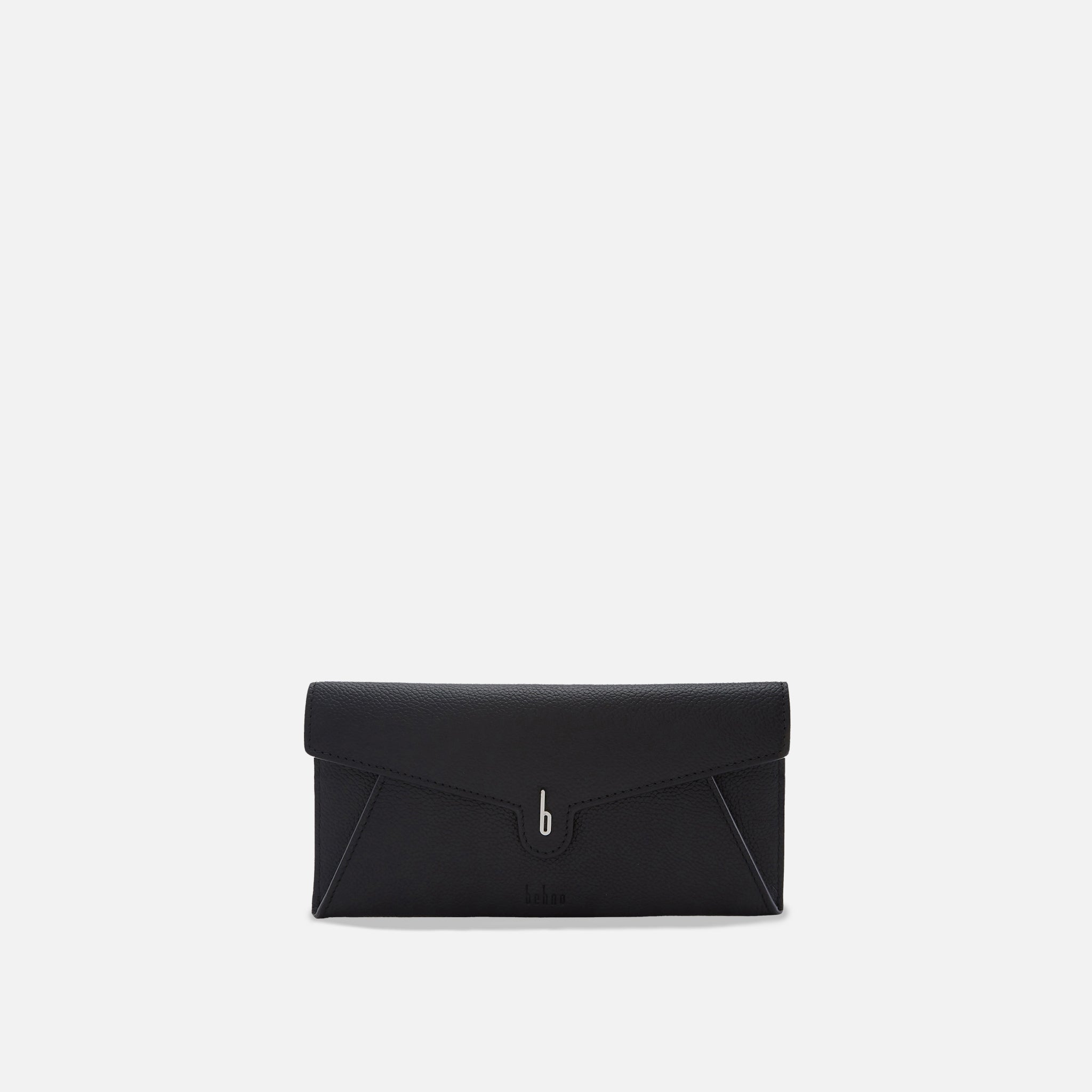 KIM WALLET PEBBLE BLACK
