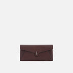 KIM WALLET PEBBLE BORDEAUX