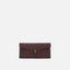 KIM WALLET PEBBLE BORDEAUX