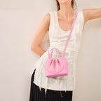 KATRINA MINI TOTE NAPPA GUM PINK