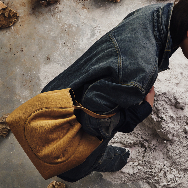 KATRINA SATCHEL PEBBLE BISQUE Main Image