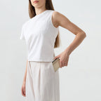 LARRY KEYCHAIN PEBBLE BEIGE