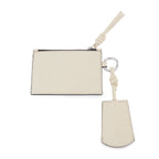 LARRY KEYCHAIN PEBBLE BEIGE