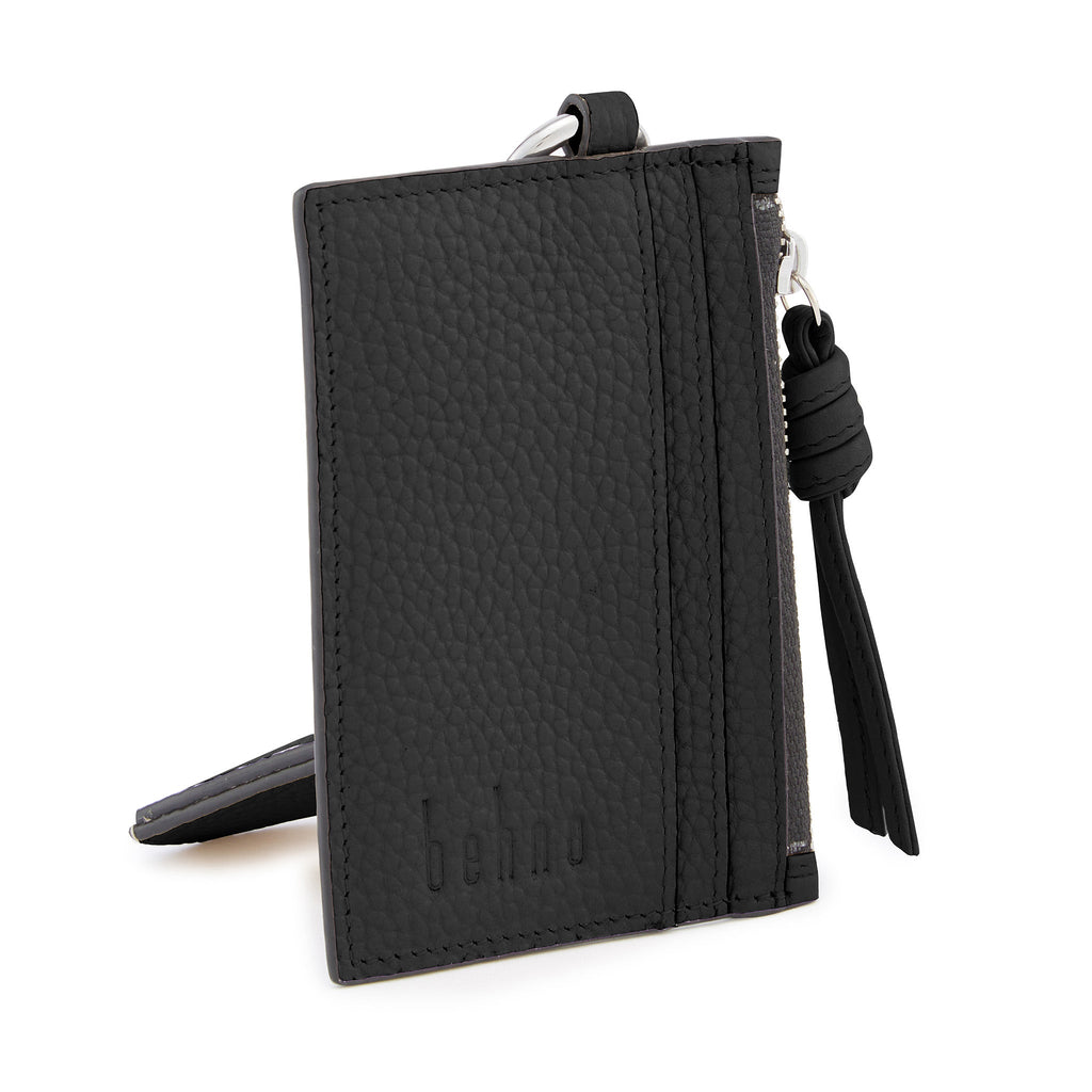 LARRY KEYCHAIN PEBBLE BLACK