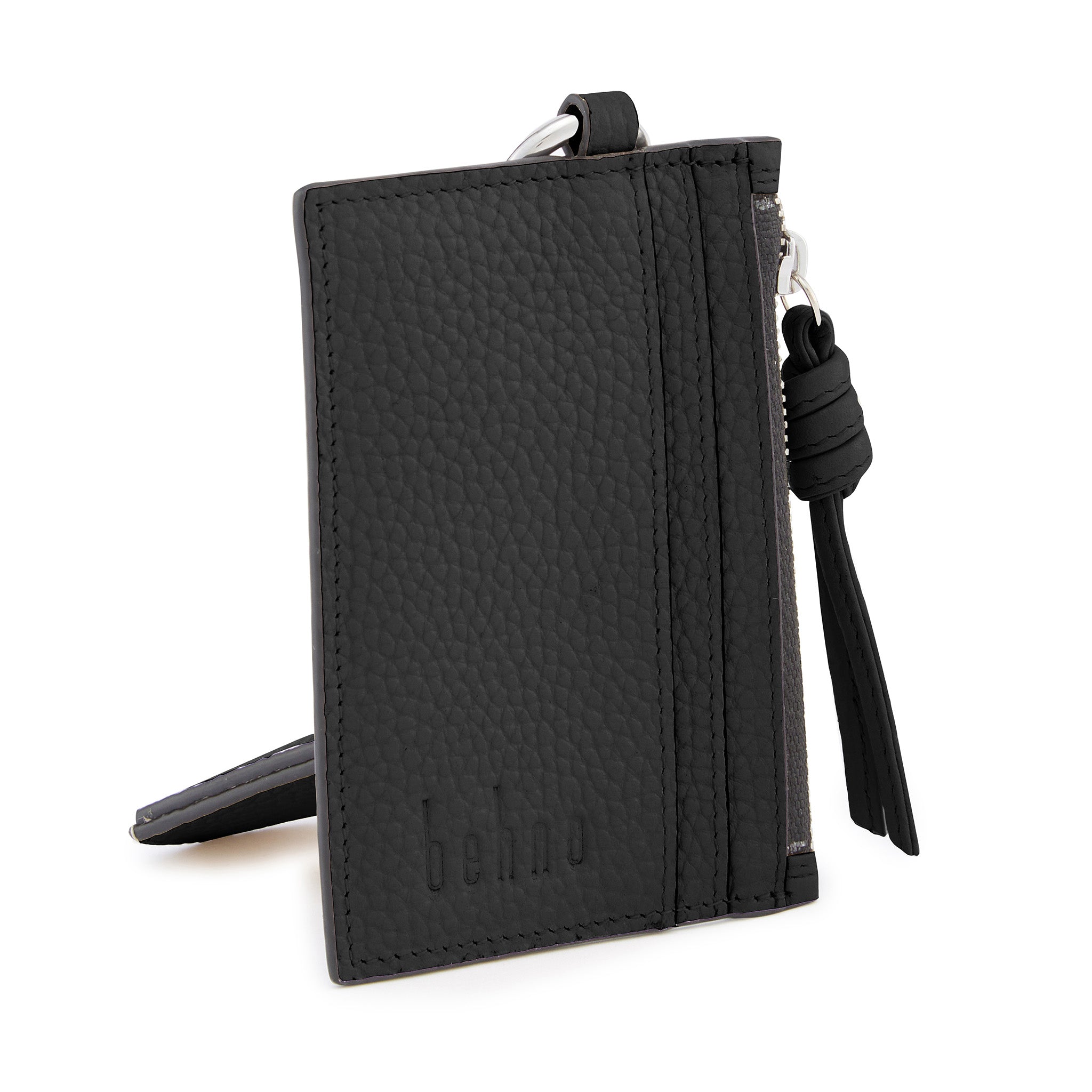 LARRY KEYCHAIN PEBBLE BLACK