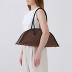 LAVERNE BAG CANVAS CACAO/BLACK