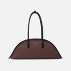 LAVERNE BAG CANVAS CACAO/BLACK