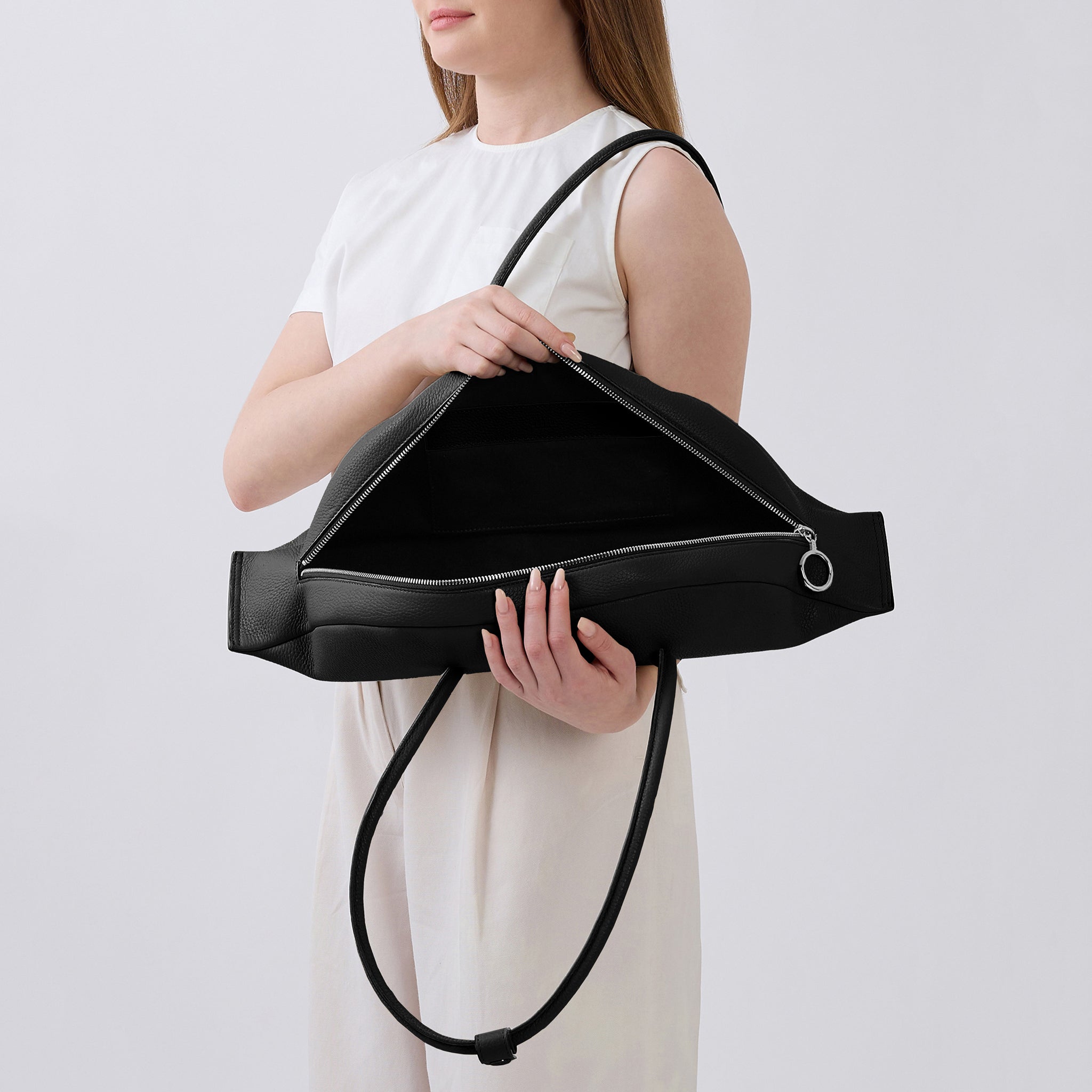 LAVERNE BAG PEBBLE BLACK