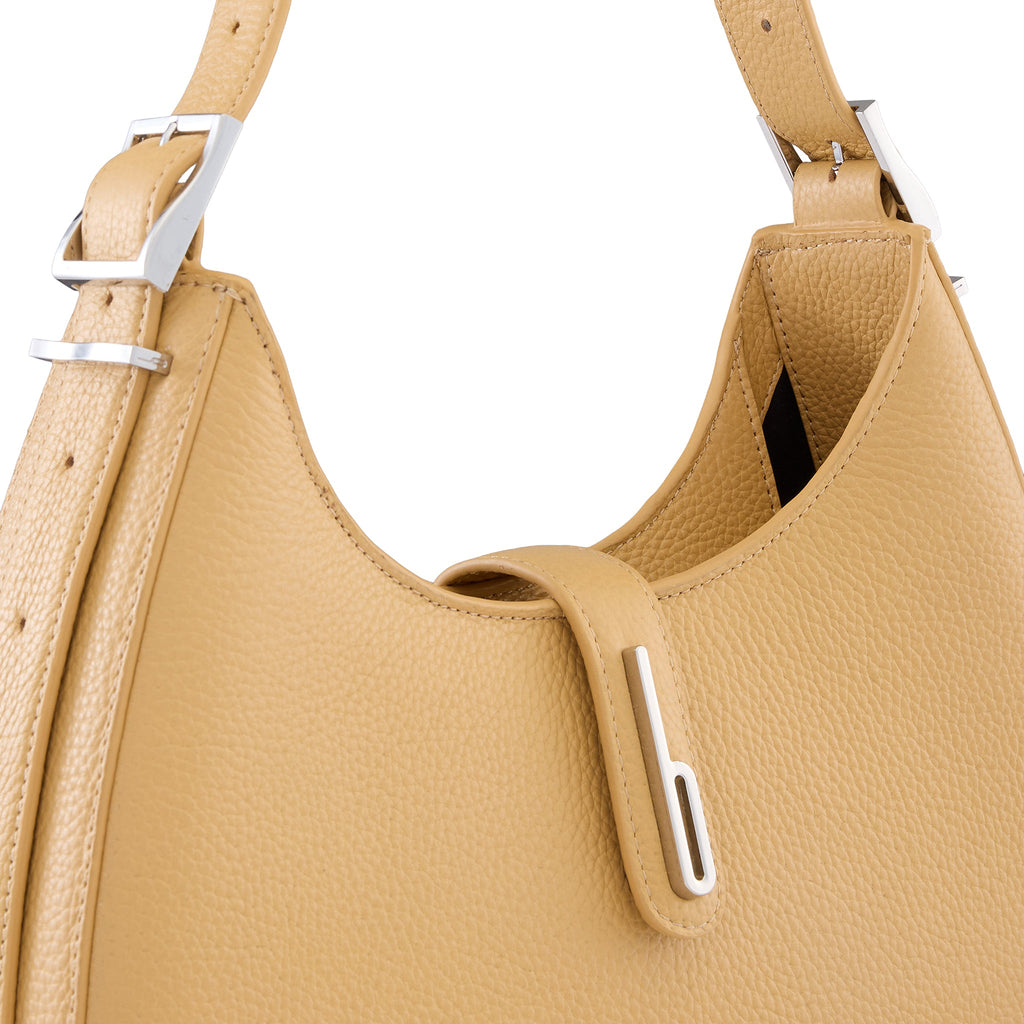 LEENA BAG PEBBLE BISQUE