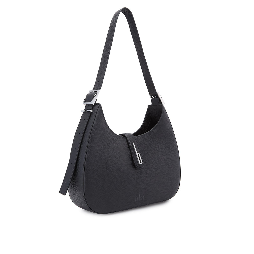 LEENA BAG PEBBLE BLACK
