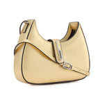 LEENA MINI CROSSBODY METALLIC GOLD