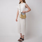 LEENA MINI CROSSBODY METALLIC GOLD