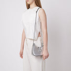 LEENA MINI CROSSBODY METALLIC SILVER