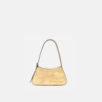 LEENA MINI SHOULDER DRAPED METALLIC GOLD