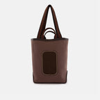 MAISON TOTE CANVAS CACAO