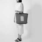 MAISON TOTE LARGE CANVAS CACAO