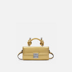 MARY BAG MICRO SOFT METALLIC GOLD
