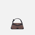MELINA CROSSBODY CANVAS CACAO/BLACK