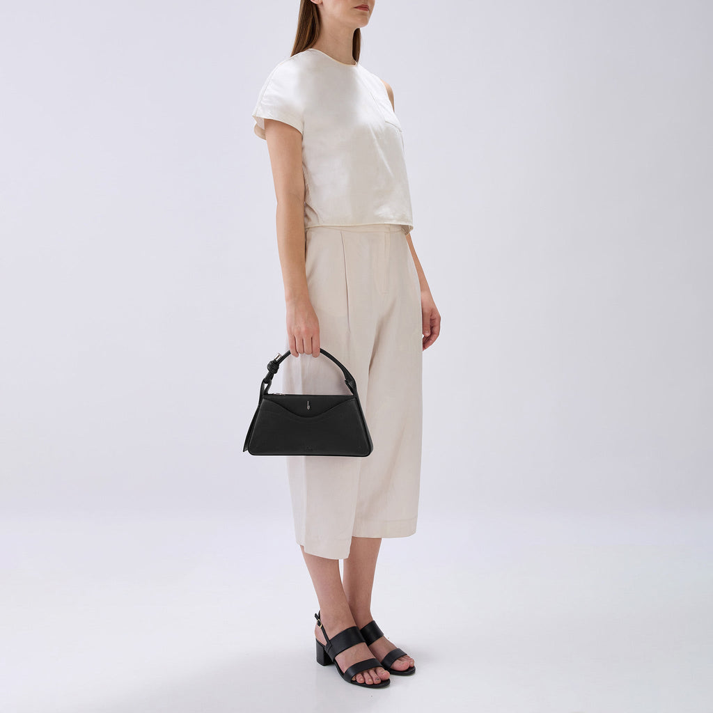 MELINA CROSSBODY NAPPA BLACK