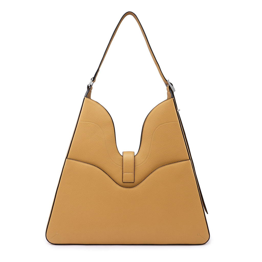 MELINA SHOULDER BAG PEBBLE BISQUE