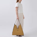 MELINA SHOULDER BAG PEBBLE BISQUE