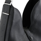 MELINA SHOULDER BAG PEBBLE BLACK