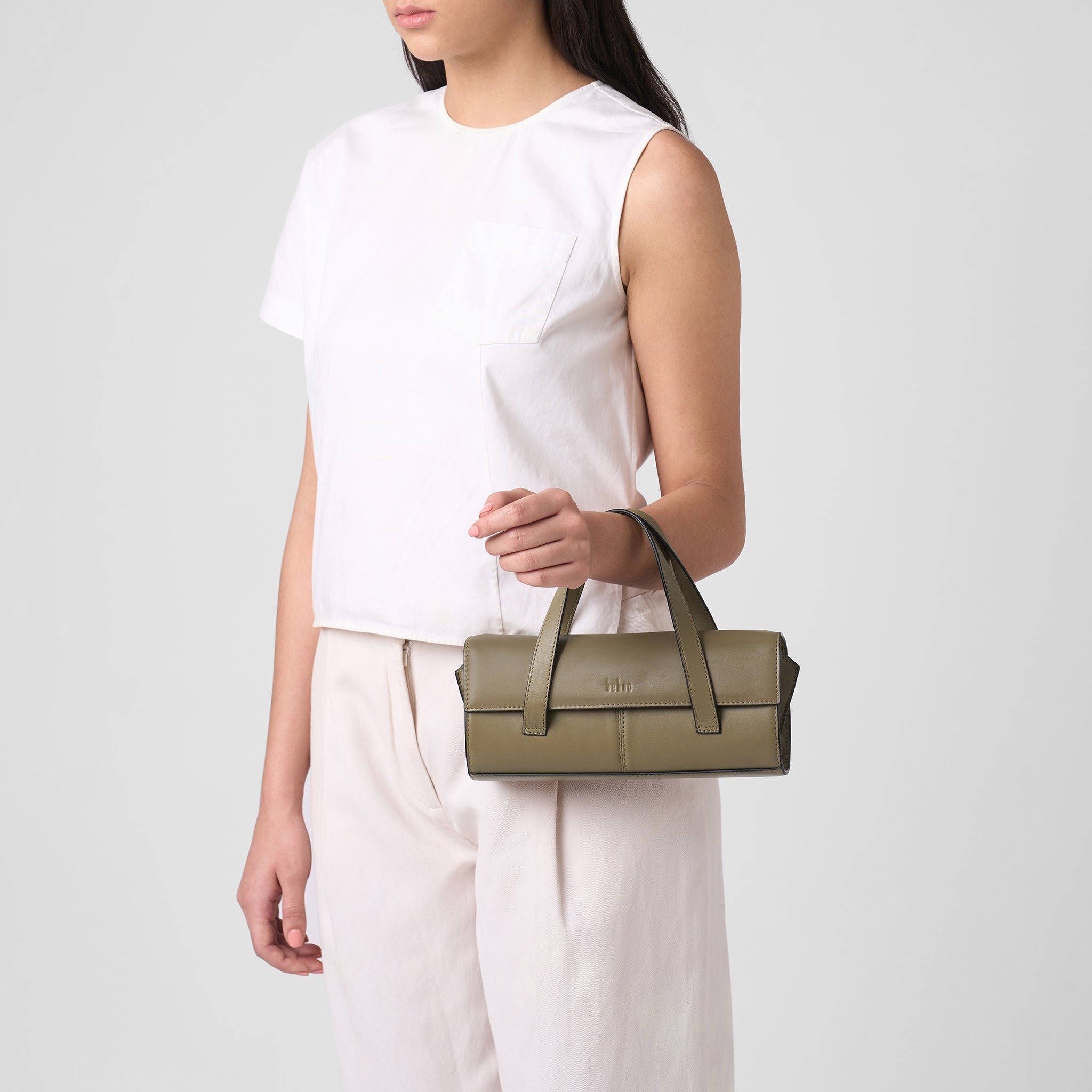 MICHELLE MINI CROSSBODY NAPPA PALM