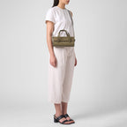 MICHELLE MINI CROSSBODY NAPPA PALM