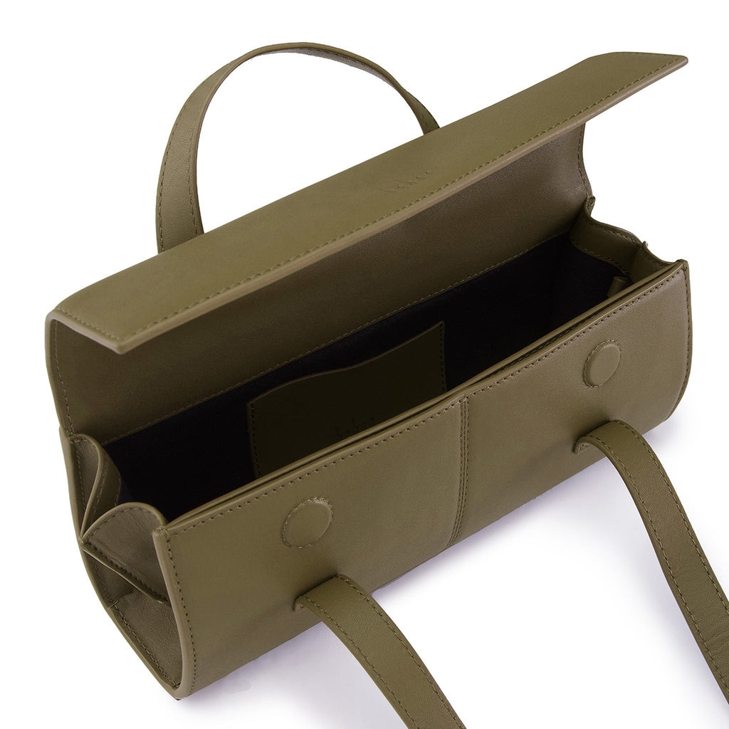 MICHELLE MINI CROSSBODY NAPPA WOOD