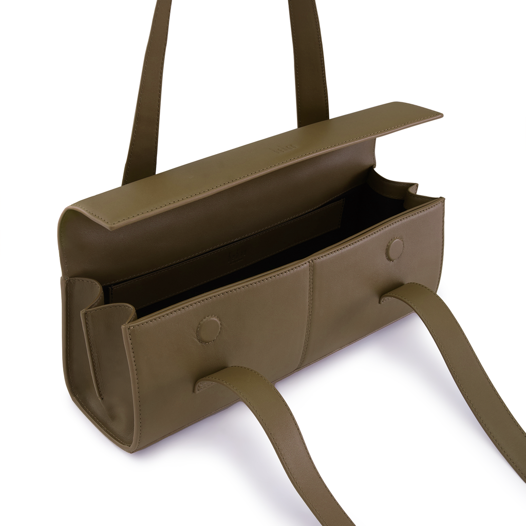 MICHELLE SHOULDER BAG NAPPA WOOD