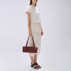 MICHELLE SHOULDER BAG NAPPA BRICK