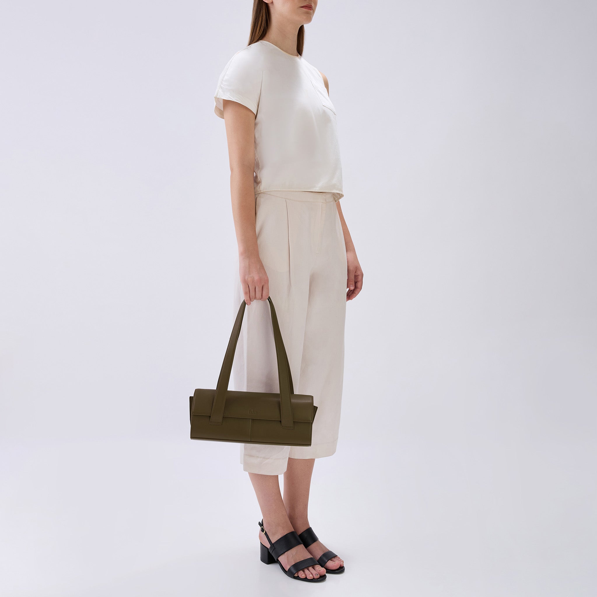 MICHELLE SHOULDER BAG NAPPA WOOD
