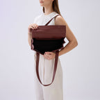 MICHELLE SHOULDER BAG NAPPA BRICK