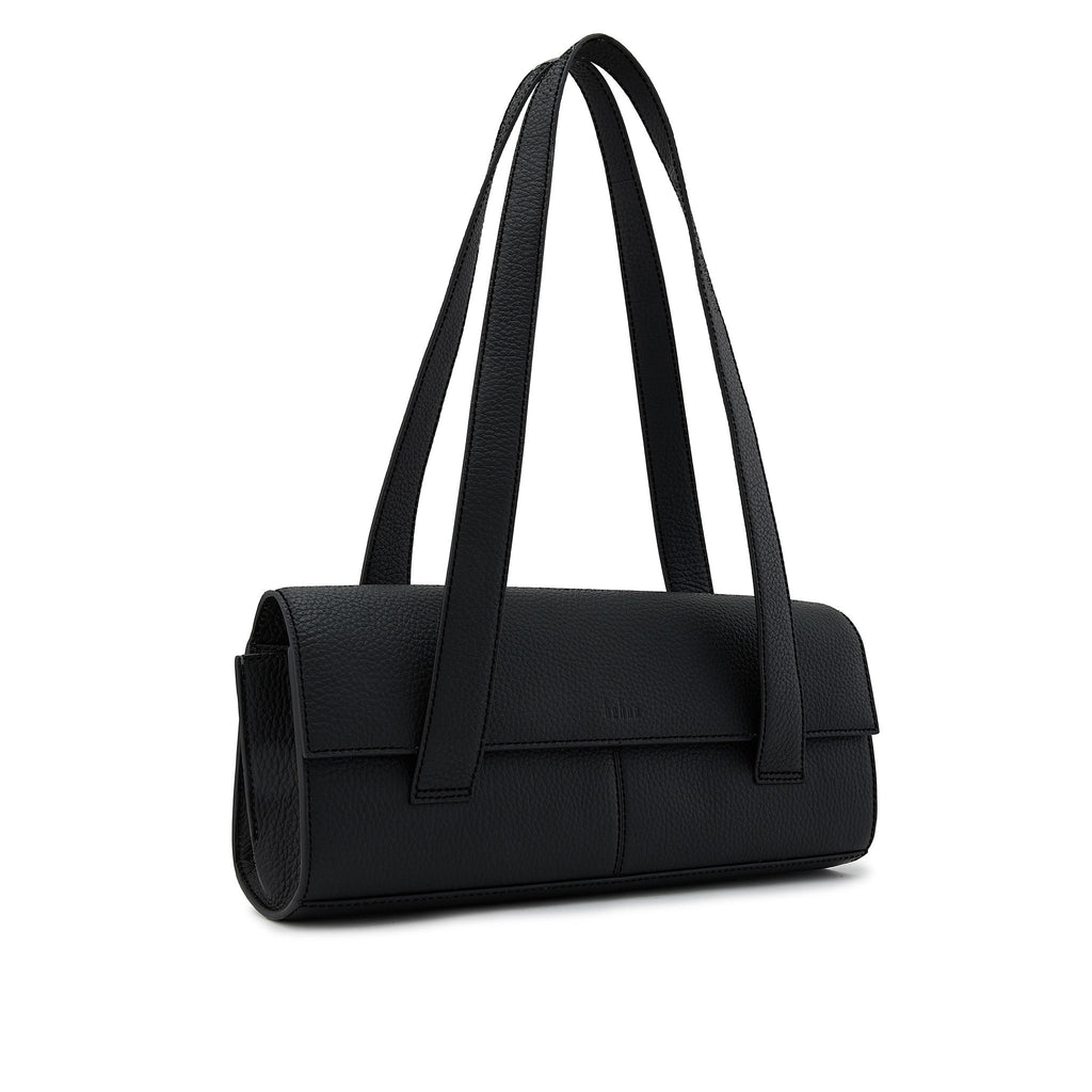 MICHELLE SHOULDER BAG PEBBLE BLACK
