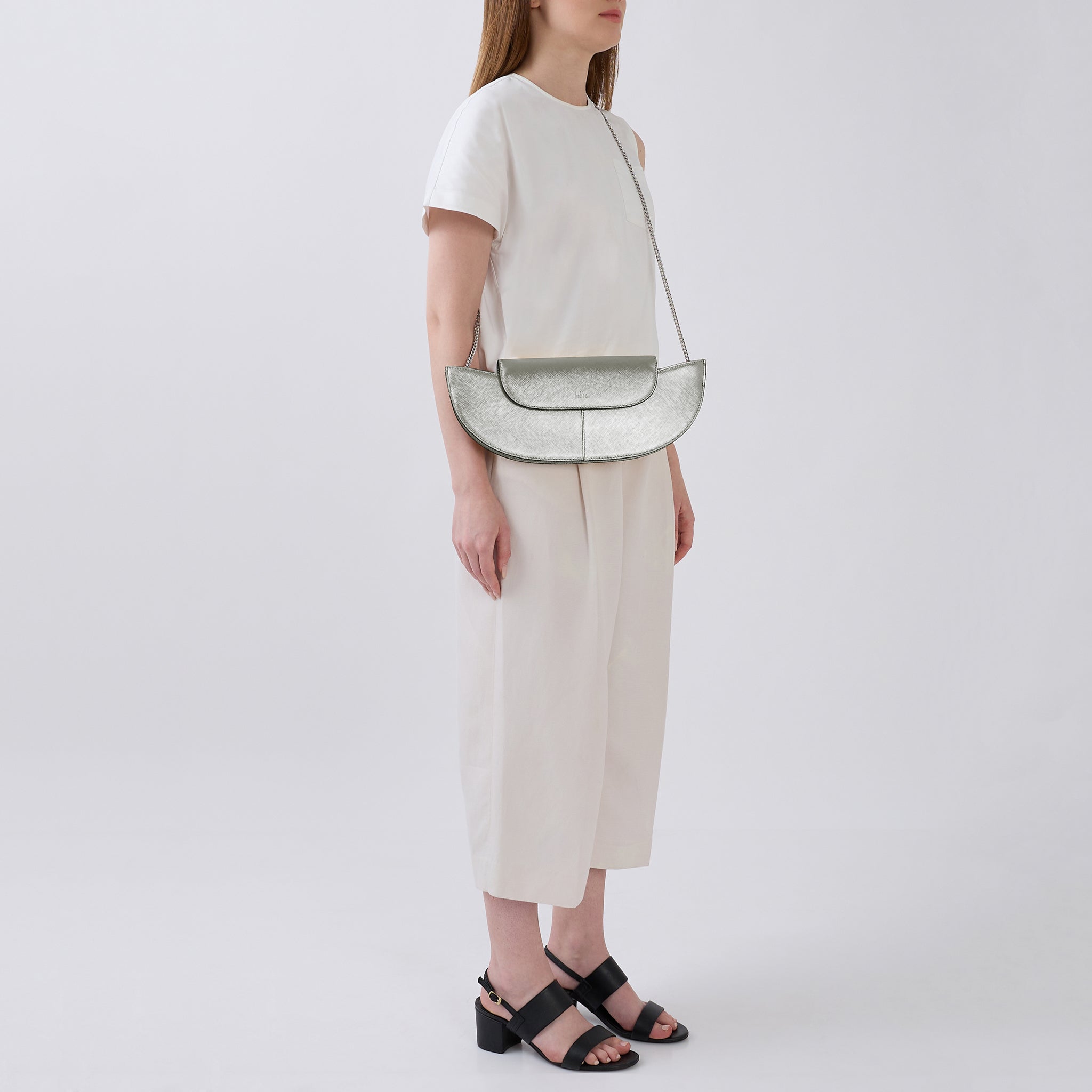 NADIA CLUTCH METALLIC SILVER