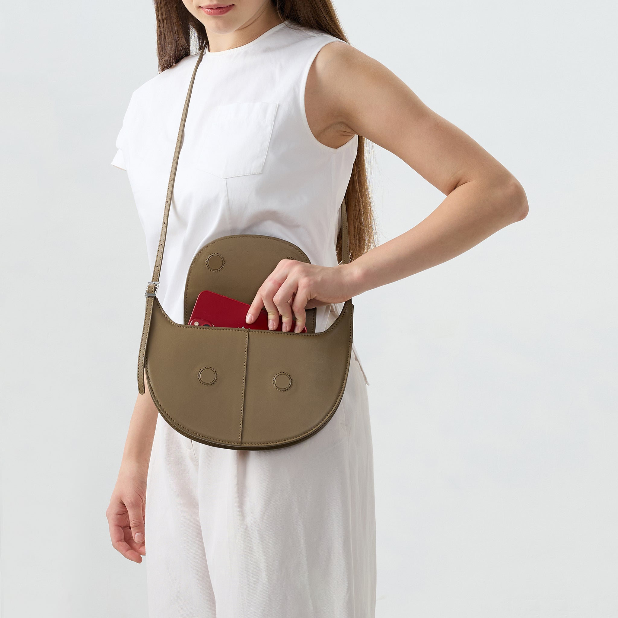 NADIA CROSSBODY NAPPA PALM